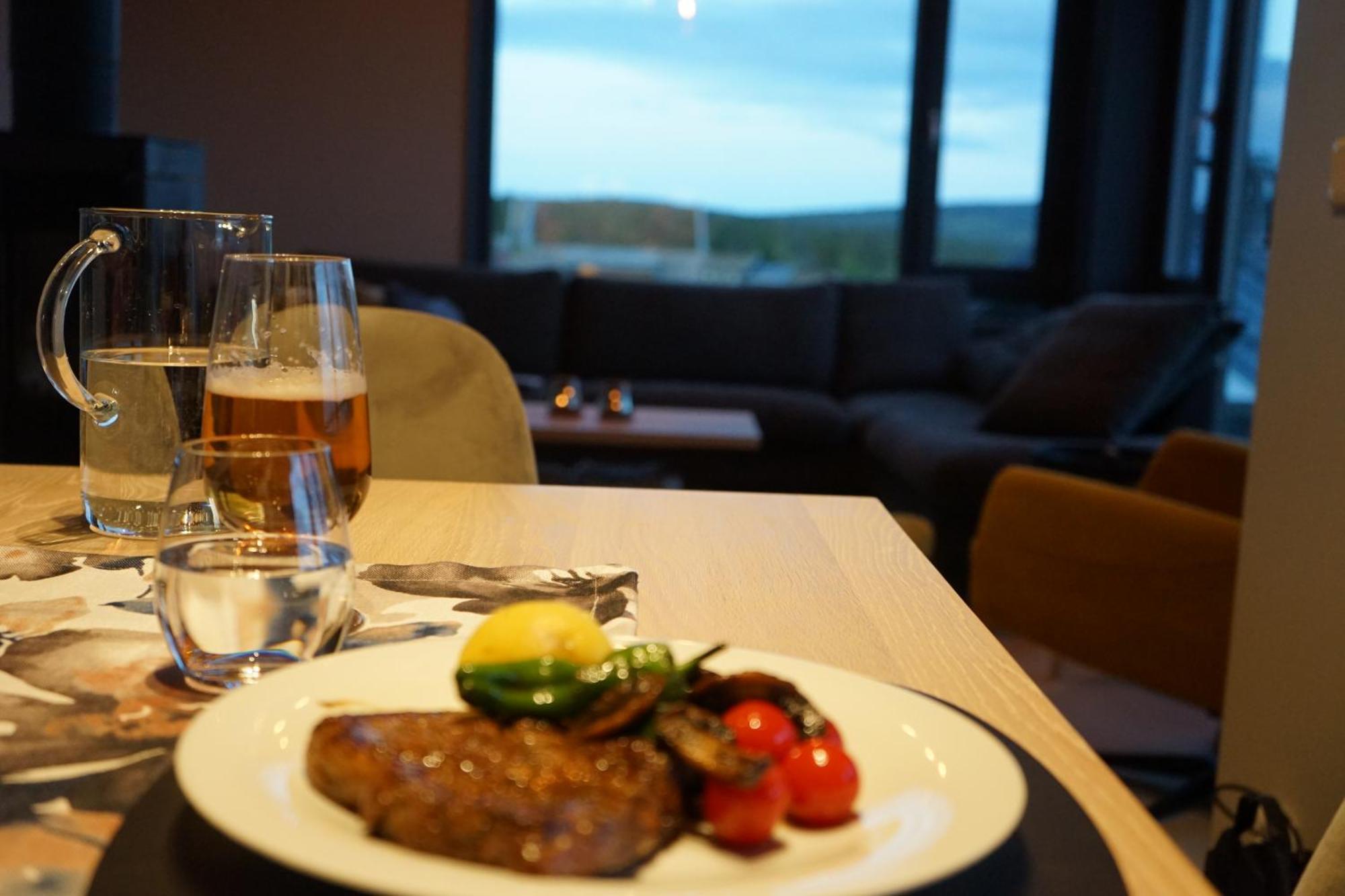 شقة Beautiful Penthouse With Panoramic View At Sjusjoen المظهر الخارجي الصورة