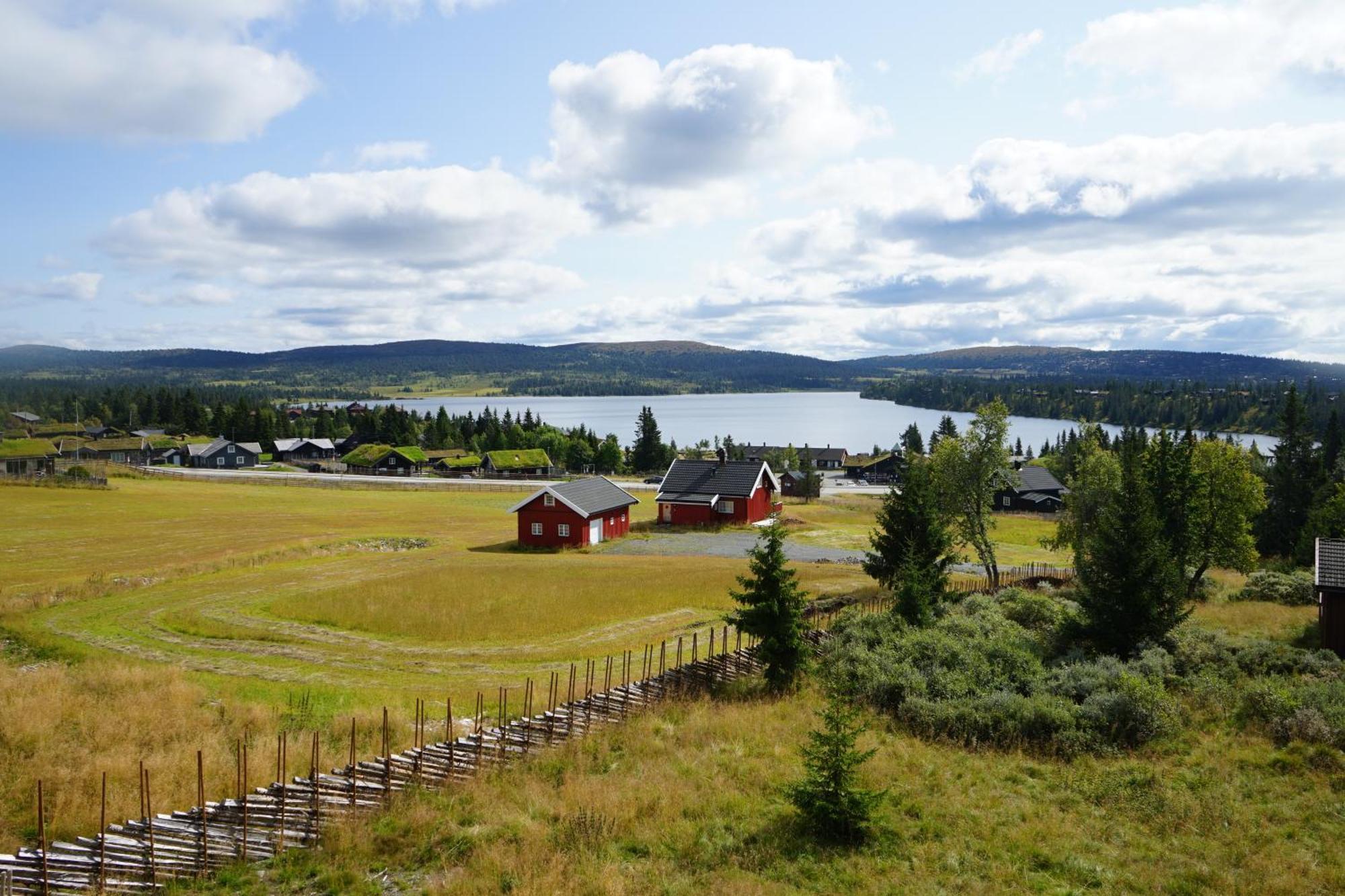 شقة Beautiful Penthouse With Panoramic View At Sjusjoen المظهر الخارجي الصورة